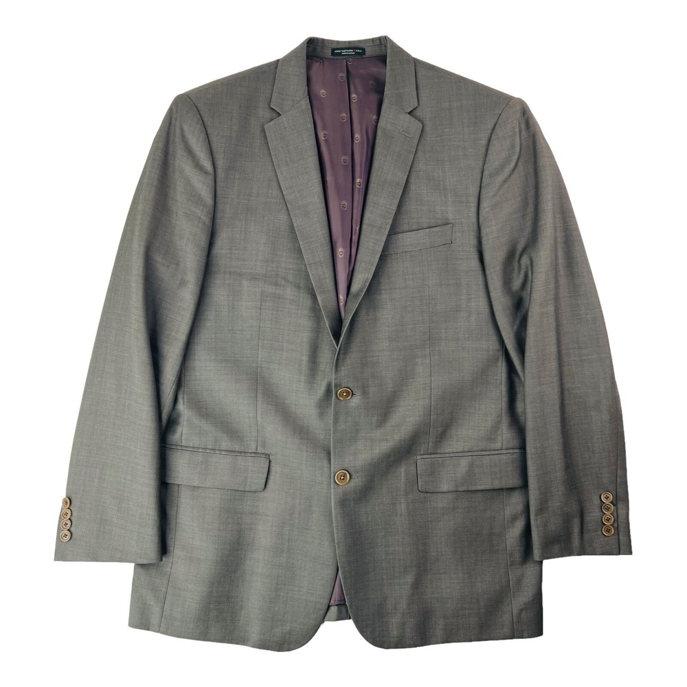John Varvatos Star USA Stone Brown Wool 2 Button/Vent Blazer Mens Size 44L
